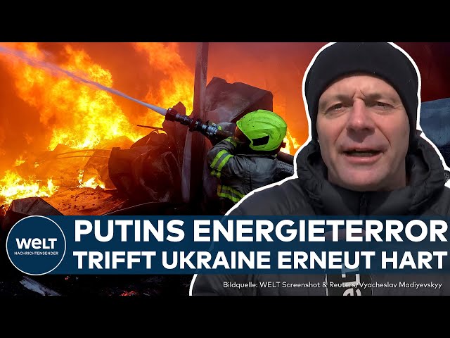 PUTINS KRIEG: Infrastruktur massiv unter Beschuss! So legitimiert der Kreml seinen Energieterror