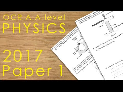 OCR A Past Papers - A-level Physics