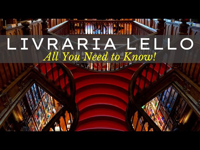 Livraria Lello, Porto: A Magical Bookstore Experience | Must Know Tips Before Visiting!