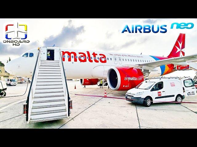 TRIP REPORT | This Way Bankruptcy is Assured! | Catania to Malta | AIR MALTA A320Neo