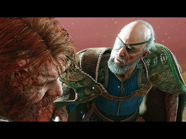 All Odin Scenes and Best Moments in God of War Ragnarok (4K)
