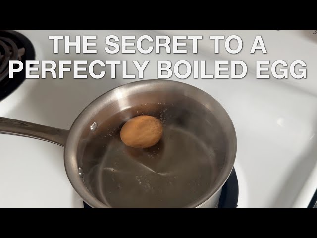 The Secret to a Perfectly Boiled Egg