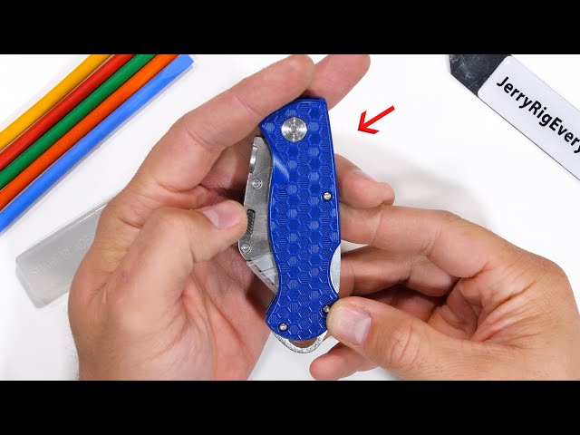 My NEW JerryRig Knife! - How did I get my scars?!