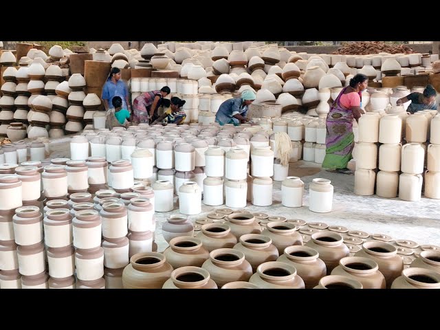 Ceramic Jars Making Industry | Ceramic Jars Making Process | Ceramic Jars Manufacturing #CeramicJars
