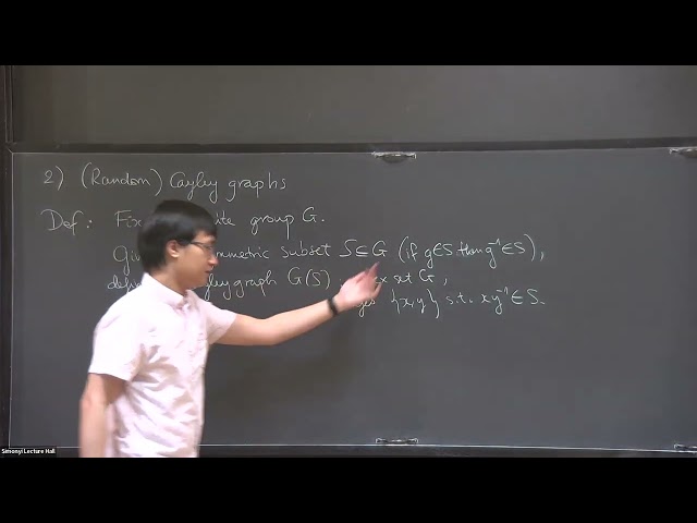 Random Cayley Graphs From a Combinatorial Perspective - Huy Tuan Pham