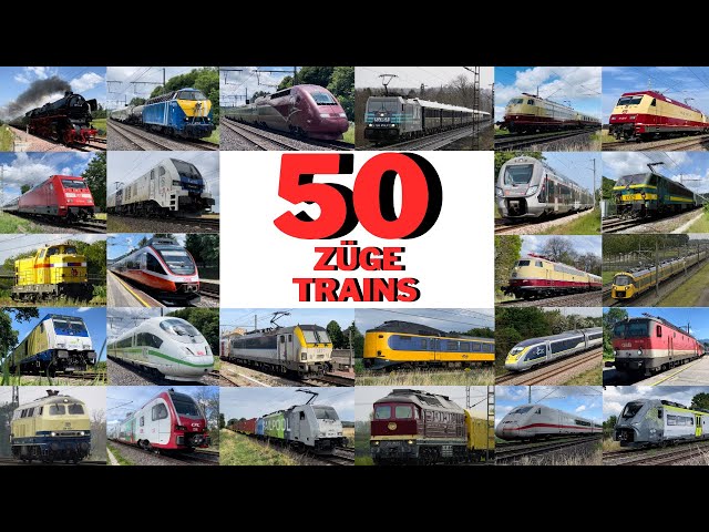 🔴 50 verschiedene Züge in 20 Miunten 🔴