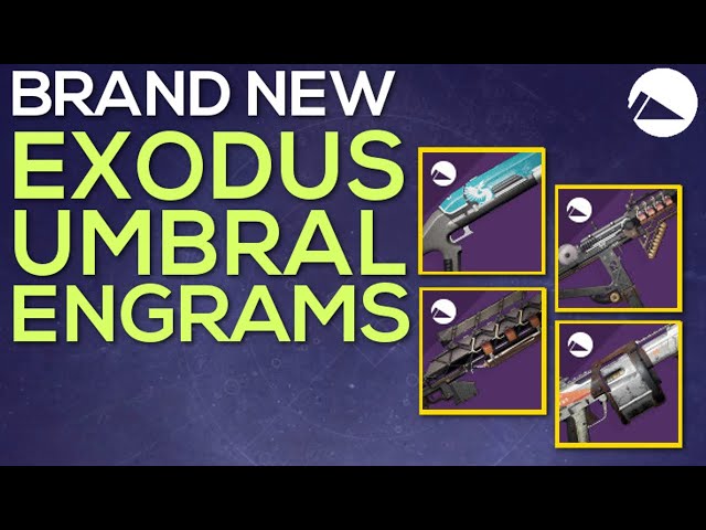 FARM THESE NOW - NEW Exodus Focused Umbral Engrams - Ikelos SMG and Sniper Rifle Return - Destiny 2