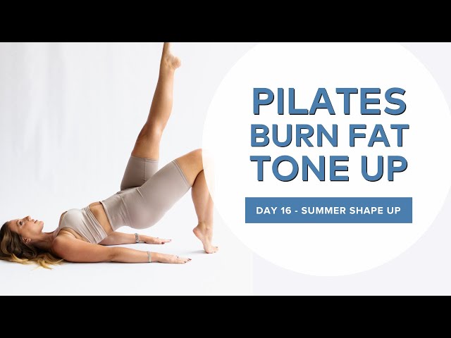 15 Mins Power Pilates - Burn Fat & Tone Up - Day 16 Summer Shape Up