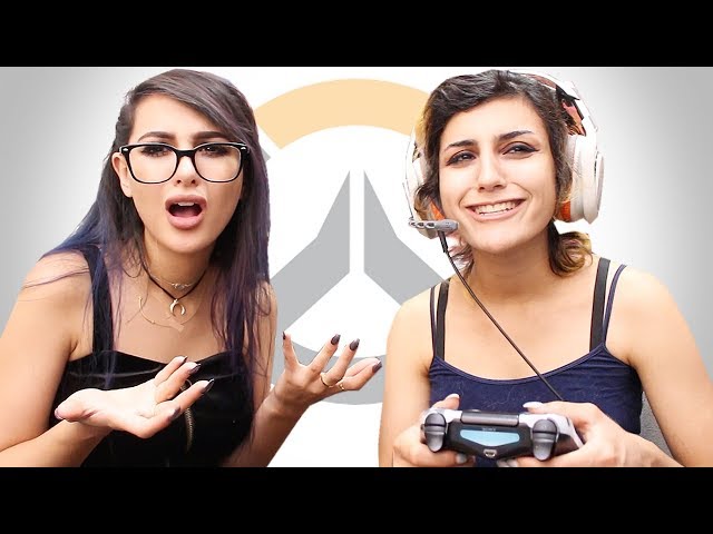 SISTER PLAYS OVERWATCH