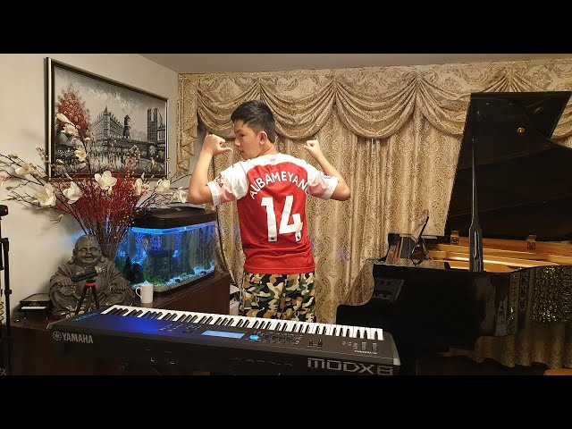 ARSENAL WIN FA CUP! Sweet Caroline & We Are The Champions Cole Lam 13 Years Old