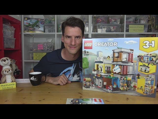 LEGO® Creator 31097 - Stadthaus mit Zoohandlung & Café