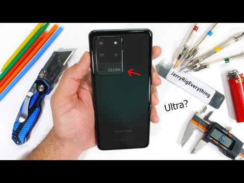 Samsung Galaxy S20 Ultra Durability Test! - Is it... Ultra Strong?