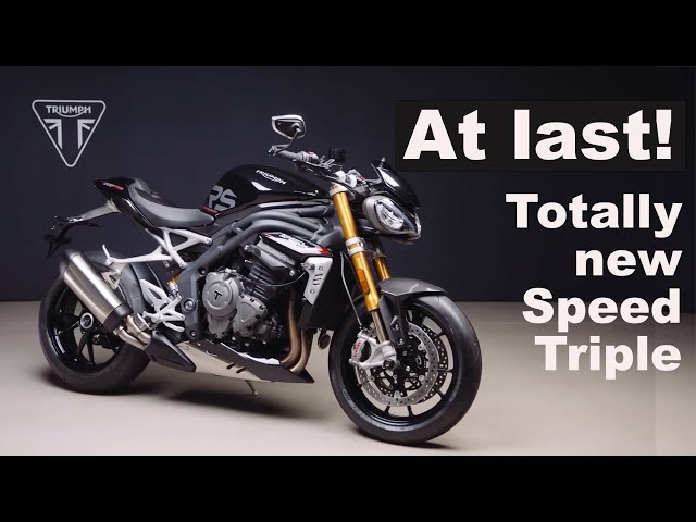 Triumph finally completely revamps Speed Triple with new RS.