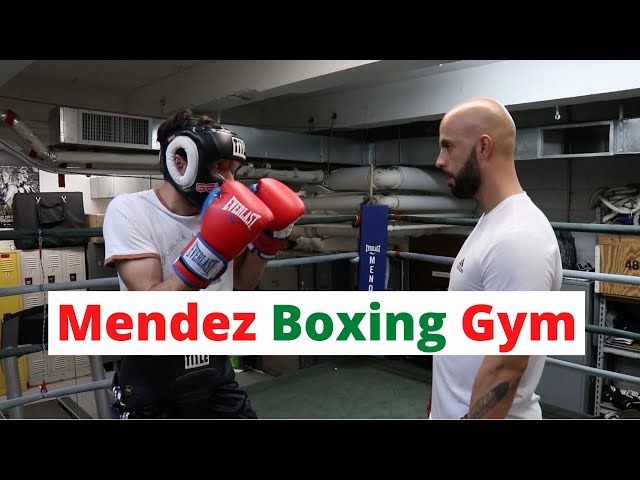Visiting Mendez Boxing Gym in NYC