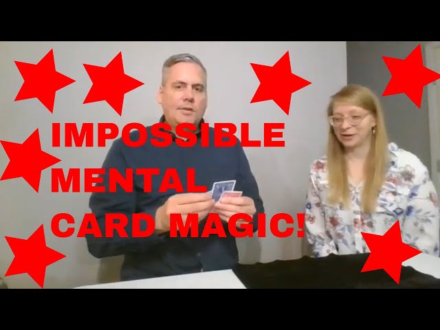Impossible Card Trick - New Brainwave - Live Performance!