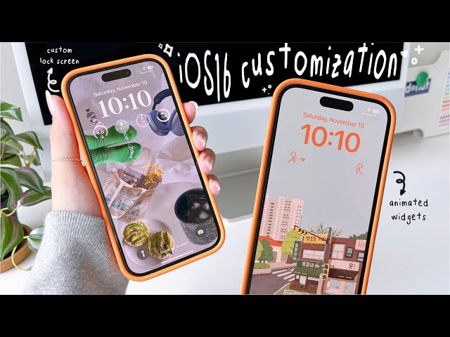 HOW TO CUSTOMIZE iOS 16: cute lock screen widgets, favorite apps, tips & tricks | Aesthetic 🎧🧤