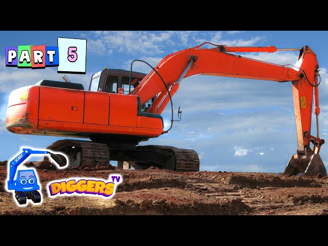 FUN with Diggers! Exciting Diggers for Kids, Wheel Loaders & More
