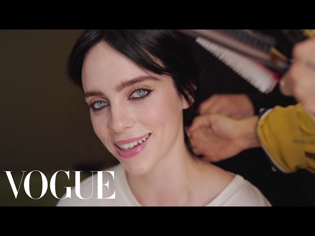 Billie Eilish Gets Ready for the Met Gala | Vogue