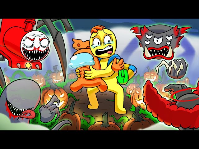 HALLOWEEN Takes Over GAMETOONS! (Cartoon Animation)