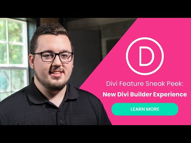 Divi Feature Sneak Peek: A New Divi Builder Experience is Coming!