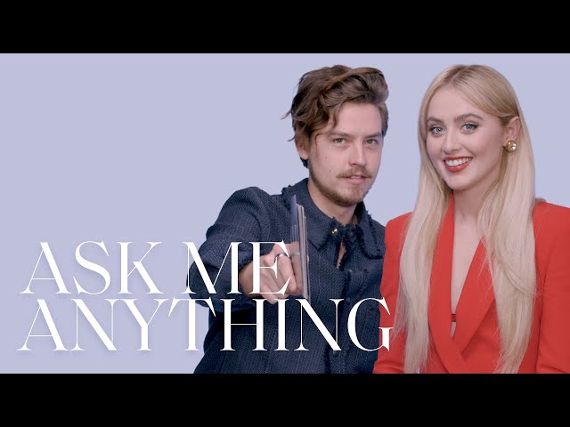 Cole Sprouse & Kathryn Newton Talk Absurd 'Riverdale' Storylines | Ask Me Anything | ELLE