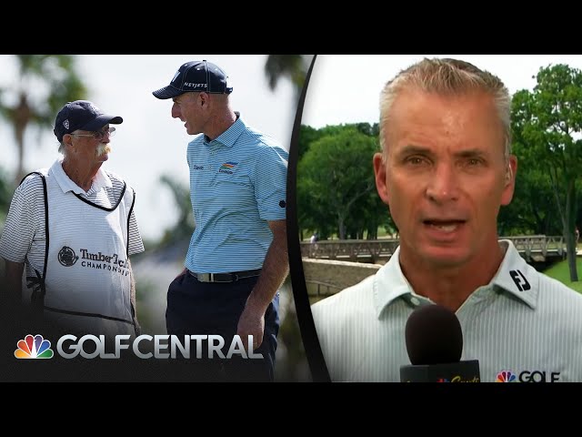 Jim Furyk split with longtime caddie Mike 'Fluff' Cowan was 'amicable' | Golf Central | Golf Channel