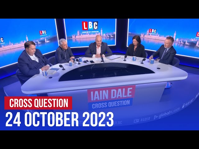 Iain Dale hosts Cross Question 24/10 | Watch Again