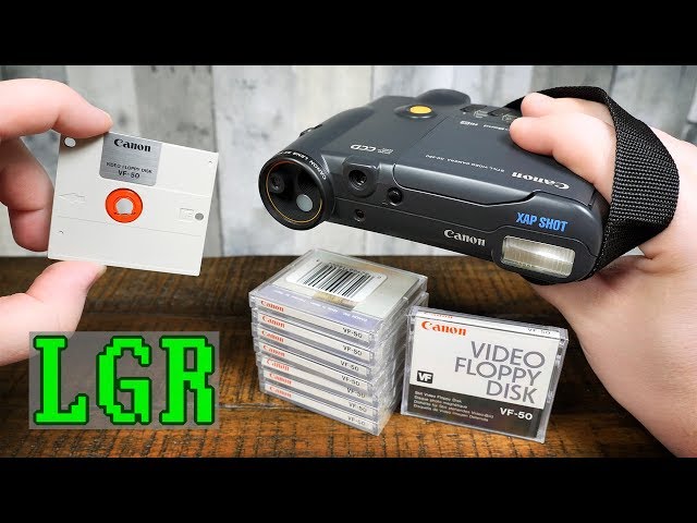 The 1988 VIDEO Floppy Disk Camera: Canon Xap Shot RC-250