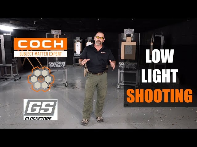Retired Navy SEAL Demonstrates Low Light Shooting Techniques