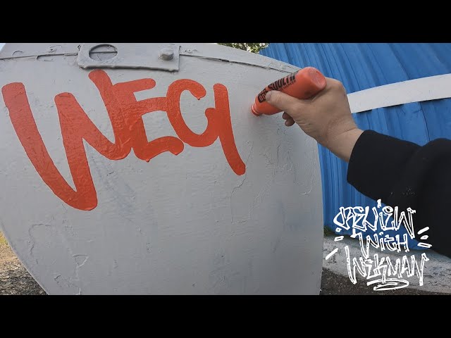 Graffiti review with Wekman. OTR001 Soultip squeeze marker
