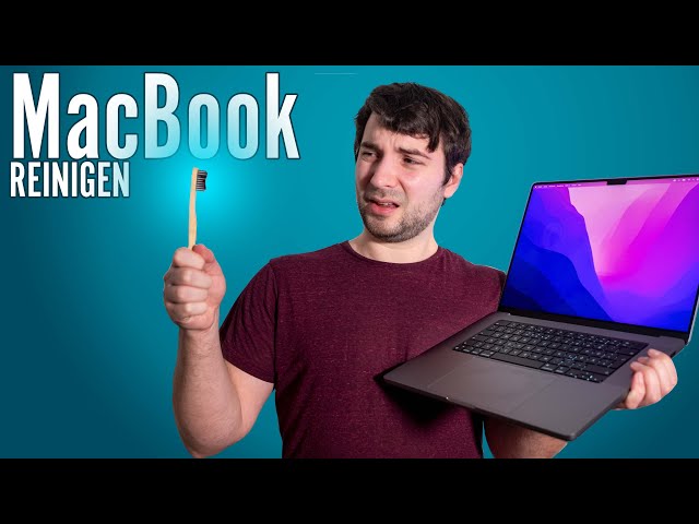 MacBook RICHTIG reinigen: SO solltest du deine Tastatur & deinen Bildschirm reinigen (Deutsch, 2023)