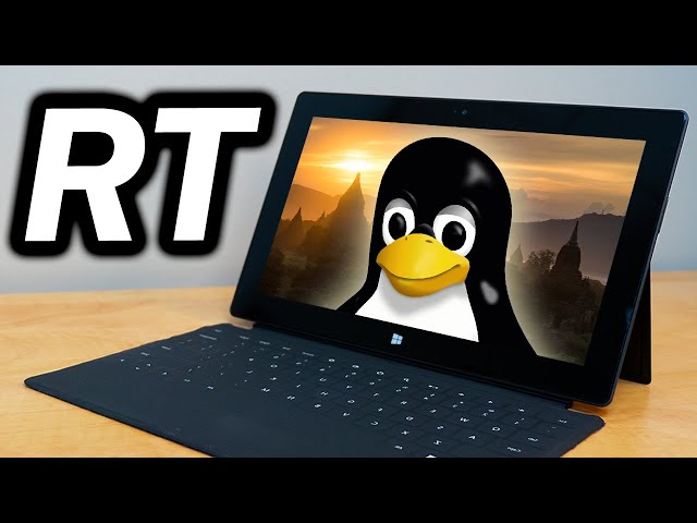 Installing Linux on a Surface RT