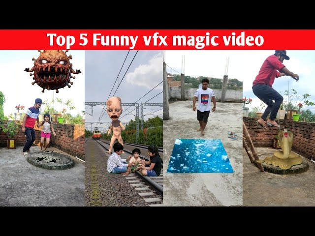 24 October | Top 5 Funny vfx magic video compilation Part 13 | Kinemaster editing | Ayan mechanic