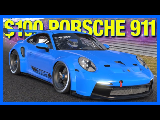 I Spent $100 to Drive This Porsche 911 in iRacing...