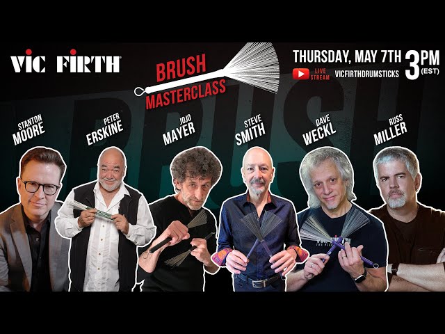 Vic Firth LIVE: Brush Masterclass