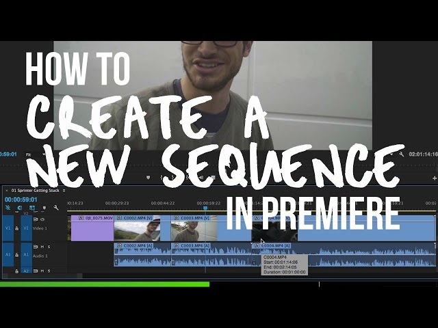 How To Create a New Sequence In Premiere Pro