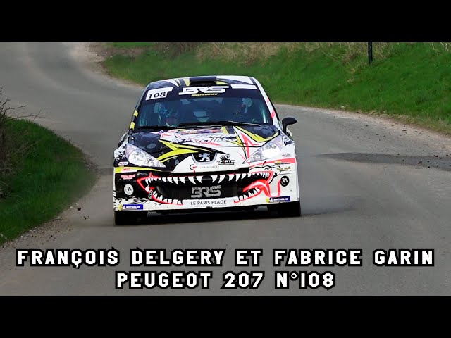 Rallye du Touquet 2024 - Peugeot 207 N°108 - François DELGERY et Fabrice GARIN
