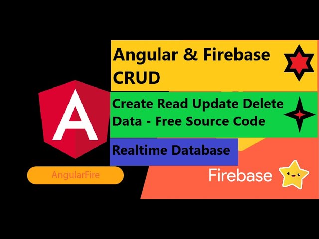 Angular firebase crud - Angular firebase create read update delete with Realtime database