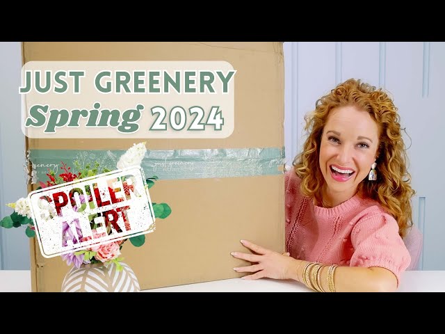 Just Greenery Spring 2024 | The Perfect Spring Wreath & Bouquet