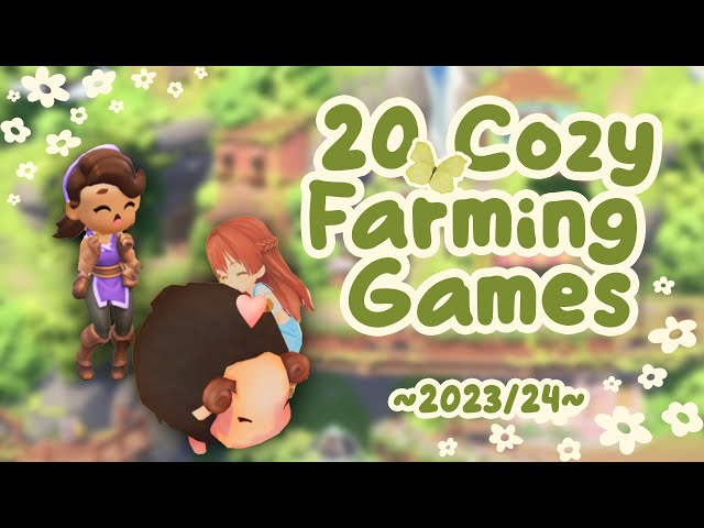 🌼┃20+ Neue Cozy Farming Games als Alternative zu Animal Crossing und Stardew Valley