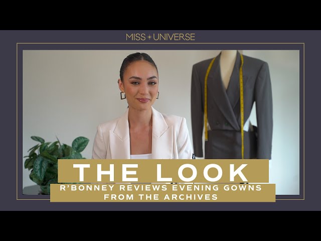 R’Bonney Gabriel Watches OLD COMPETITION MOMENTS | THE LOOK | Miss Universe | Miss Universe