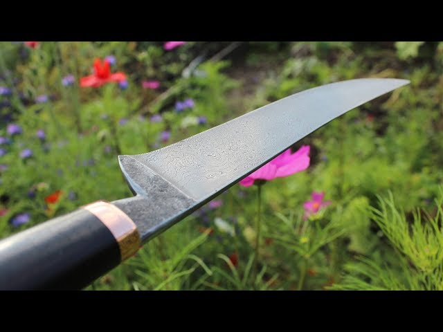 Damascus Fish Fillet Knife ~ knifemaking