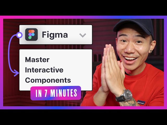 Figma Tutorial: Create Interactive Components with a Real Project (In 7 Minutes)