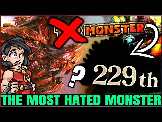 NO ONE CARES - Worst 10 Monsters Vote Revealed & Full Monster Hunter 20th Anniversary Poll Results!
