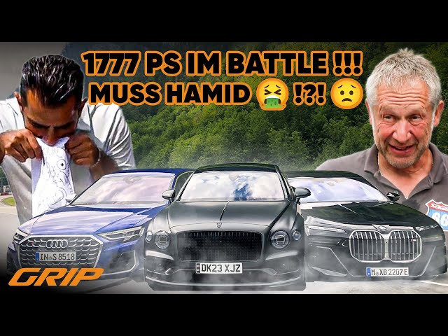 LUXUS-POWER-Limo-3🤜🤛💥!!!🔥Niki & Hamid: Bentley vs. Audi vs. BMW 🤜 😲🏁🏎️ I GRIP
