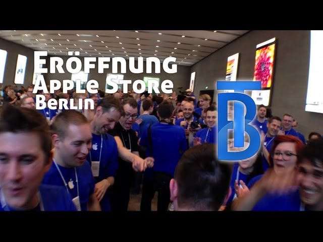 Apple Store Eröffnung Berlin