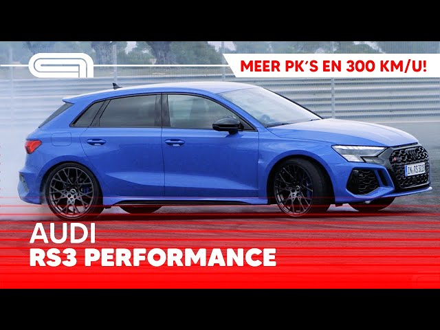 Audi RS3 Performance Edition rijtest: 300 km/u en gelimiteerd