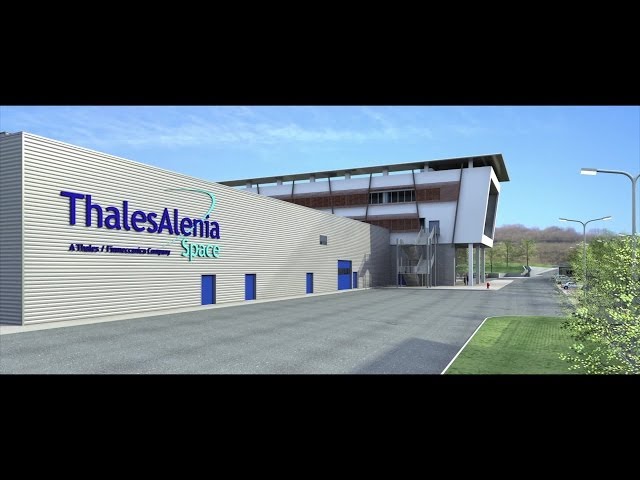 Thales Alenia Space: New industrial site in L'Aquila inaugurated