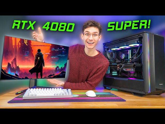 The ULTIMATE RTX 4080 SUPER Gaming PC Build 2024! 😍 i7 14700K w/ Gameplay Benchmarks | AD
