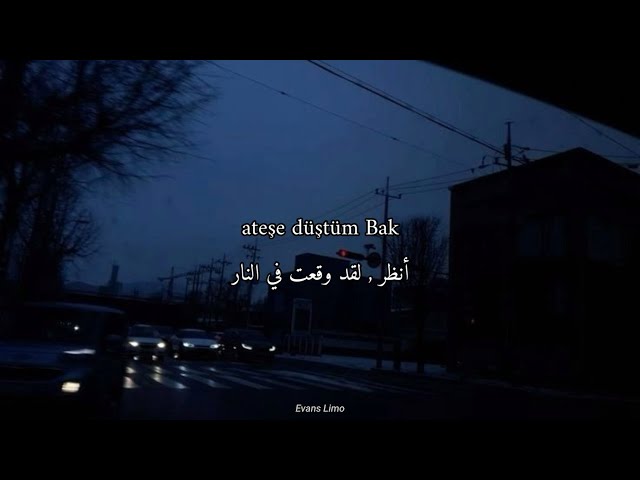اغنية تركية المشهورة على تيك توك ( لقد وقعت في النار ) Mert Demir - Ateşe Düştüm مترجمة